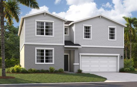 New construction Single-Family house 9216 Orchard Oriole Wy, Leesburg, FL 34788 plan The Linden - image