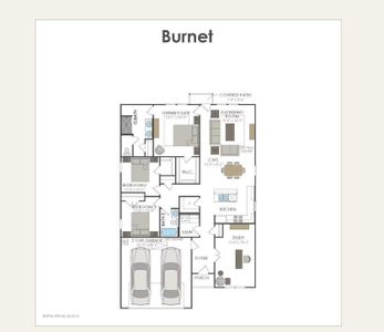 Pulte Homes, Burnet floor plan