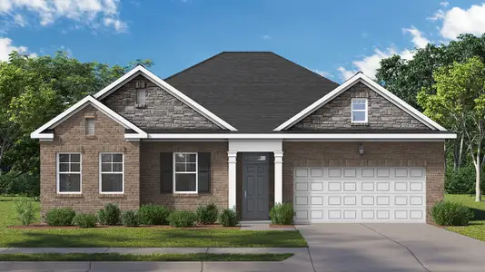New construction Single-Family house 2242 Edgecombe Ln, Dacula, GA 30019 plan Avion - image