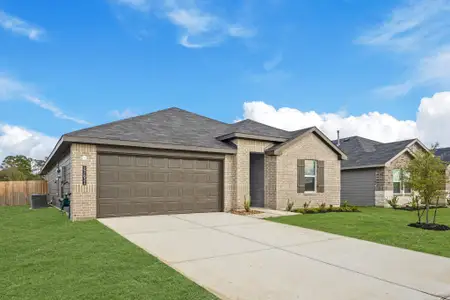 New construction Single-Family house 27631 Basswood Hollow Wy, Magnolia, TX 77355 plan Lakeway - image