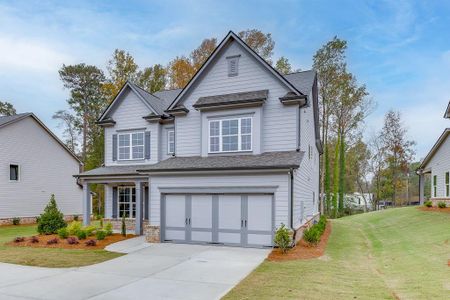 New construction Single-Family house 2465 West Liddell Road, Duluth, GA 30096 Creekwood- photo 1 1