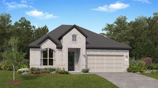 New construction Single-Family house 11215 Tropical Forest, Cypress, TX 77433 Bellaire- photo 0