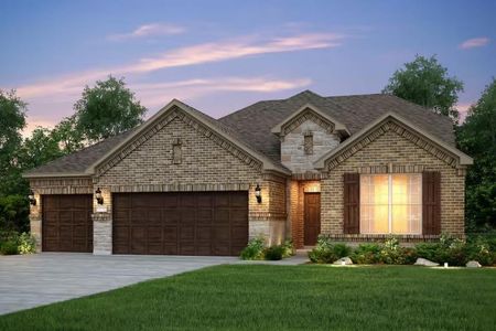 New construction Single-Family house 129 Elm View Dr, Georgetown, TX 78628 plan Mooreville - image