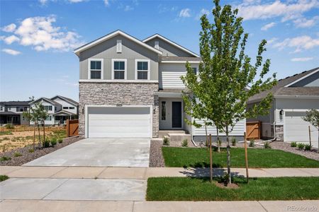 New construction Single-Family house 10023 Worchester St, Commerce City, CO 80022 plan 4036 - image