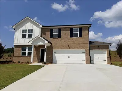 New construction Single-Family house 3754 Aiyana Wy, Bethlehem, GA 30620 plan Portland - image
