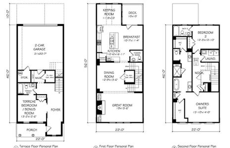 New construction Townhouse house 1980 Flying Scotsman Dr, Unit 10, Kennesaw, GA 30144 Kensington- photo 17 17