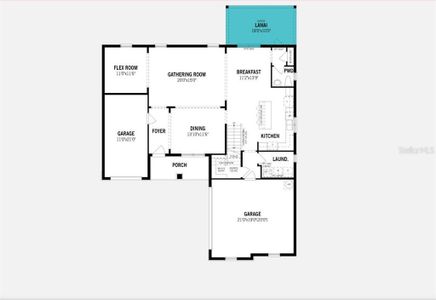 Pensacola Floorplan - First Floor