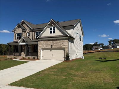New construction Single-Family house 1096 Hawkins Creek Dr, Jefferson, GA 30549 plan Turnbridge - image