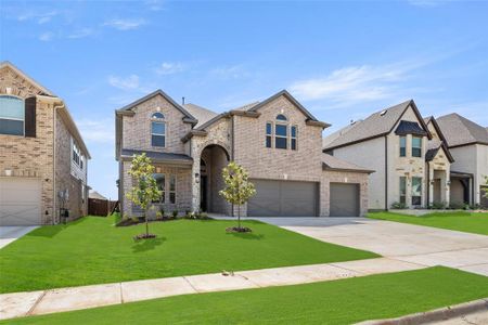 New construction Single-Family house 1411 Migration Way, Mansfield, TX 76063 Harvard EW 2F w/Media- photo 4 4