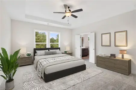 New construction Single-Family house 675 Crest Line Trl, Powder Springs, GA 30127 plan WESLEYEAN A - image 4