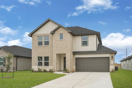 New construction Single-Family house 3507 Blueberry Thistle Ln, Fulshear, TX 77441 - image