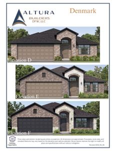 New construction Single-Family house 3701 Nighthawk Wy, Caddo Mills, TX 75135 plan Denmark - image