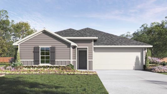 New construction Single-Family house 12117 Horseshoe Field Bnd, Mustang Ridge, TX 78610 plan The Fargo - image