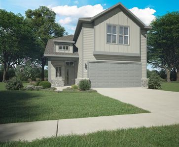 New construction Single-Family house 197 Spirit St, Elgin, TX 78621 Willow- photo 0