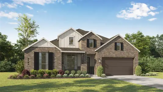 New construction Single-Family house 3591 Redbud Flower Trl, Midlothian, TX 76084 plan Ramsey - image