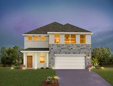 New construction Single-Family house 1045 Sienna Bear Rd, Georgetown, TX 78633 plan Knox - image