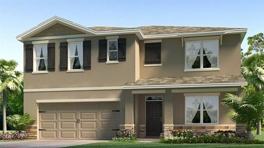 New construction Single-Family house 17493 Acorn Drop Rd, Land O' Lakes, FL 34638 - image