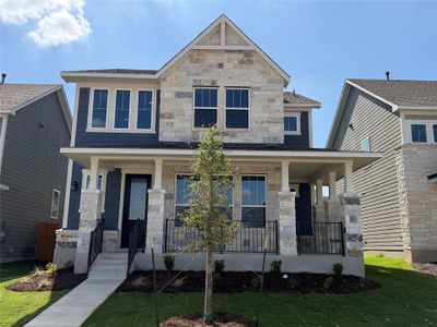 New construction Single-Family house 229 Leeland Dr, Liberty Hill, TX 78642 plan Falcon - image