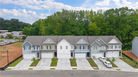 New construction Townhouse house 97 Buckingham Lane, Unit 24, Hoschton, GA 30548 - photo 0