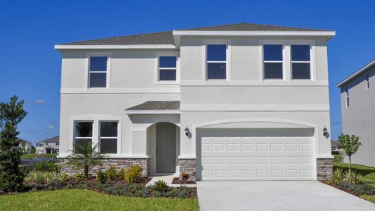 New construction Single-Family house 3813 Silver Strand Trl, Palmetto, FL 34221 plan Coral - image