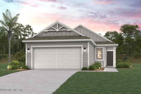 New construction Single-Family house 291 Montgomery Court, Palm Coast, FL 32164 Miramar- photo 0