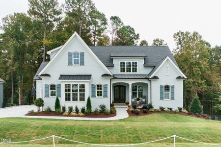 New construction Single-Family house 46 Addison Pond Ct, Zebulon, NC 27597 Brighton- photo 0