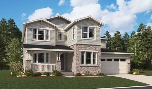 New construction Single-Family house 8605 Yellowcress St, Littleton, CO 80125 plan Durango - image