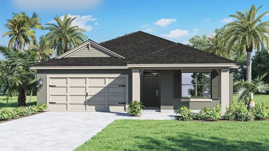 New construction Single-Family house 292 Taylor Groves Street, Lake Wales, FL 33898 CALI- photo 0