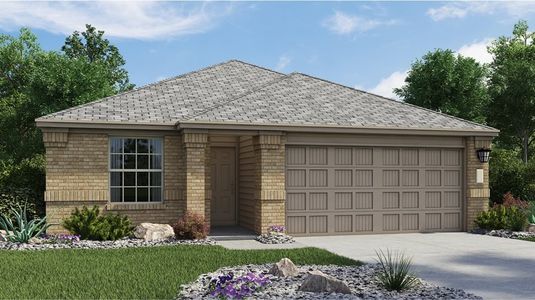 New construction Single-Family house 32126 Lemon Mint, Bulverde, TX 78163 null- photo 1 1