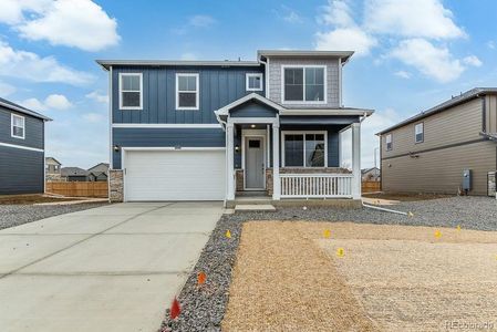 New construction Single-Family house 4556 Cattle Cross Trail, Castle Rock, CO 80104 The Holcombe - photo 0