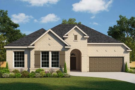 New construction Single-Family house 3209 Hickory Haven Ln, Conroe, TX 77385 plan The Bluffstone - image