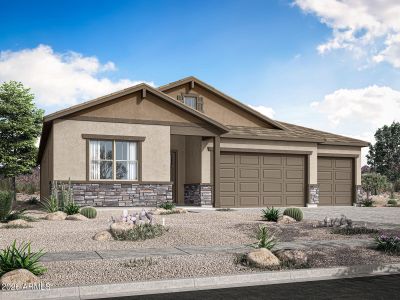 New construction Single-Family house 468 W Flax Dr, San Tan Valley, AZ 85140 plan Crimson - image