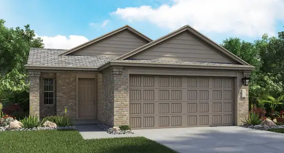 New construction Single-Family house 1404 Hermosa Gdns, Georgetown, TX 78628 plan Fernbrook - image