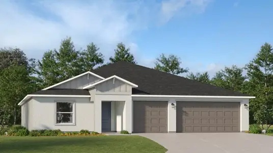 New construction Single-Family house 2093 Lasso Loop (M), Eagle Lake, FL 33839 plan Crest - image