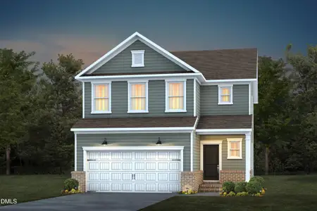 New construction Single-Family house 617 Ben Ledi Ct, Raleigh, NC 27603 plan Harris - image