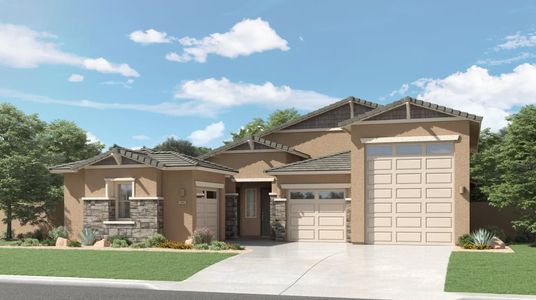 New construction Single-Family house 3861 E Kenley Ln, San Tan Valley, AZ 85143 Explorer Plan 5583- photo 0 0