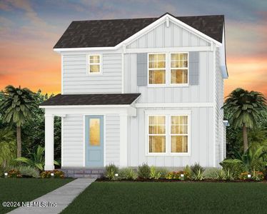 New construction Single-Family house 640 Hawthorn Park Cir, Yulee, FL 32097 Capri- photo 1 1