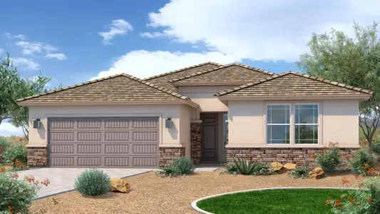 New construction Single-Family house 25152 N 134Th Dr, Peoria, AZ 85383 plan Floor Plan Available: 4414 - image