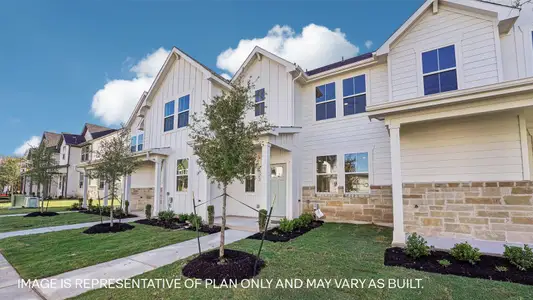 New construction Townhouse house 2553 Violet Theo Ln, Round Rock, TX 78665 - image