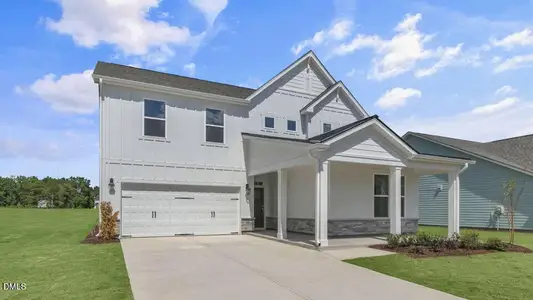 New construction Single-Family house 164 Gilmer St, Fuquay Varina, NC 27526 plan EDISTO - image