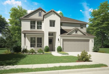 New construction Single-Family house 327 Silver Springs Lane, Lavon, TX 75166 Wimbledon- photo 0