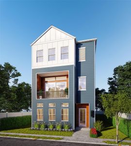 New construction Single-Family house 1940 Purswell Rd, Houston, TX 77055 - image