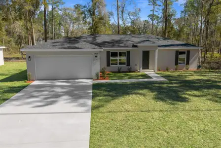 New construction Single-Family house 9927 N Athenia Dr, Citrus Springs, FL 34434 - image