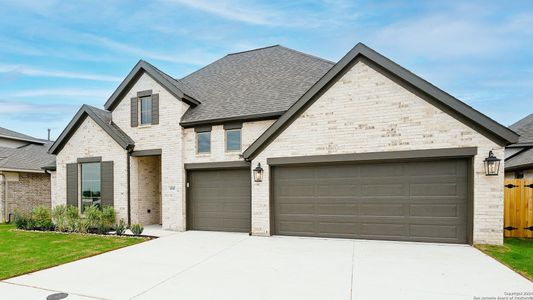 New construction Single-Family house 1737 Windward Way, Seguin, TX 78155 Design 2969W- photo 0