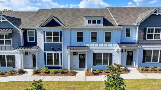 New construction Townhouse house 2466 Honey Way, Conyers, GA 30013 Holly- photo 0