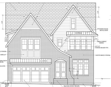 New construction Single-Family house 3008 Eden Harbor Ct, Raleigh, NC 27613 null- photo 0