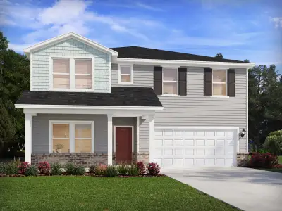 New construction Single-Family house 552 Bridger Dr, Garner, NC 27529 plan Taylorsville - image
