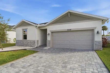New construction Single-Family house 8558 Dahlia Cir, Port St. Lucie, FL 34986 plan Corsica - image