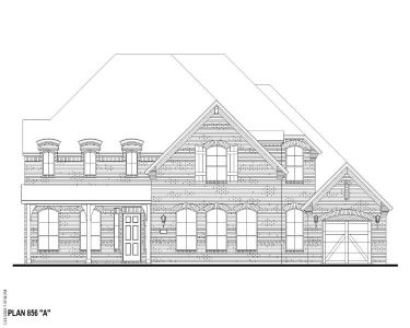 New construction Single-Family house 1317 Limestone Rdg, Mansfield, TX 76063 plan 856 - image