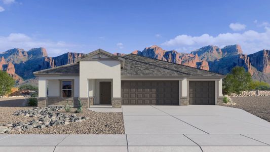 New construction Single-Family house 9863 S Caballo Dr, Apache Junction, AZ 85120 Fairfield- photo 0